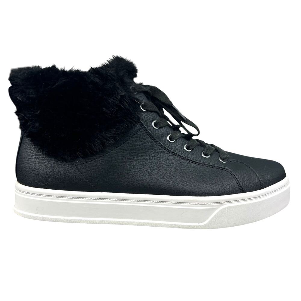 Koolaburra X UGG Women’s Sundell Black Cuffed Sneaker Boot Size US 10